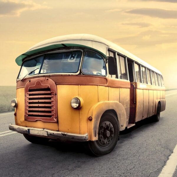 Retro Vintage Bus