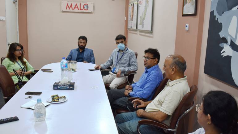 Getz  Pharma team visits MALC